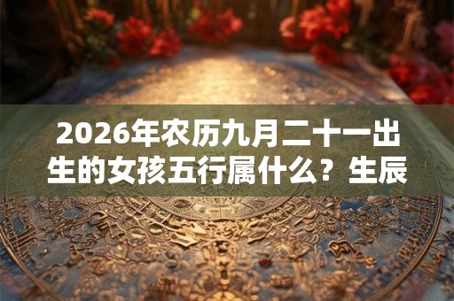 2026年农历九月二十一出生的女孩五行属什么？生辰八字精批