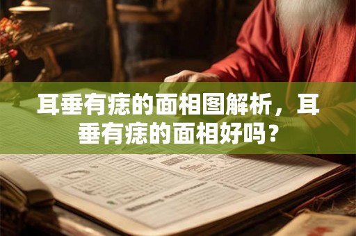 耳垂有痣的面相图解析，耳垂有痣的面相好吗？