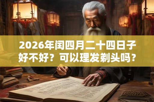 2026年闰四月二十四日子好不好？可以理发剃头吗？