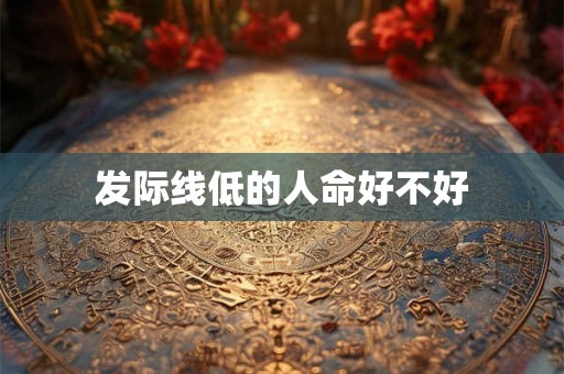 发际线低的人命好不好