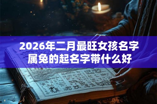 2026年二月最旺女孩名字 属兔的起名字带什么好 2026年二月最旺女孩名字 属兔的起名字带什么好
