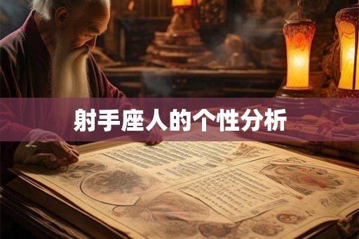 射手座人的个性分析