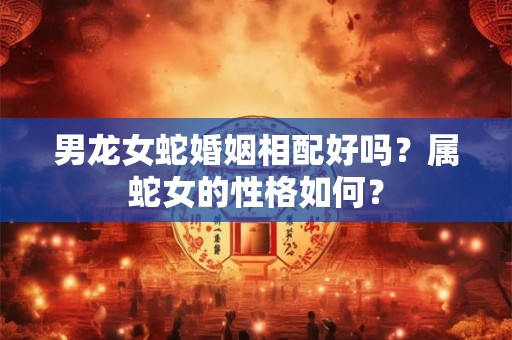 男龙女蛇婚姻相配好吗？属蛇女的性格如何？