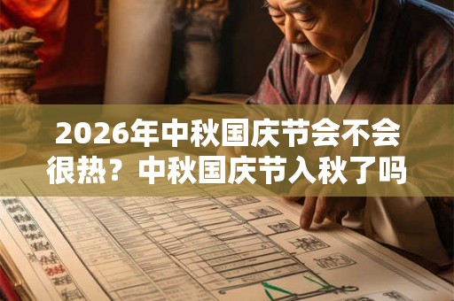 2026年中秋国庆节会不会很热？中秋国庆节入秋了吗？