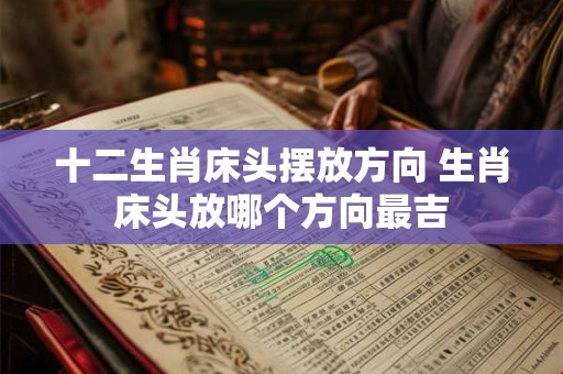 十二生肖床头摆放方向 生肖床头放哪个方向最吉 十二生肖床头摆放方向 生肖床头放哪个方向最吉