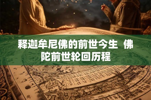 释迦牟尼佛的前世今生 佛陀前世轮回历程 释迦牟尼佛的前世今生 佛陀前世轮回历程