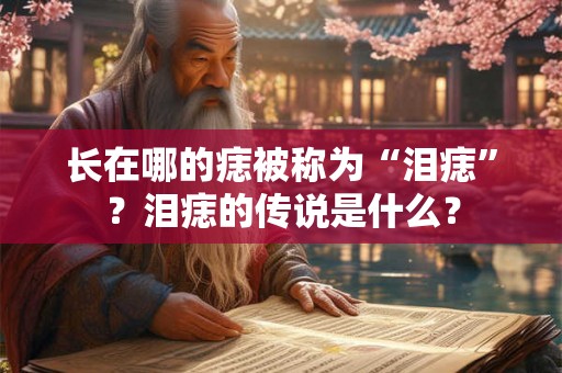 长在哪的痣被称为“泪痣”？泪痣的传说是什么？