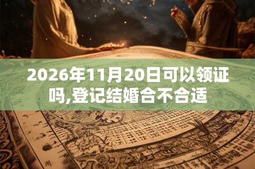 2026年11月20日可以领证吗,登记结婚合不合适