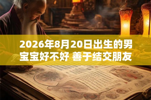 2026年8月20日出生的男宝宝好不好 善于结交朋友