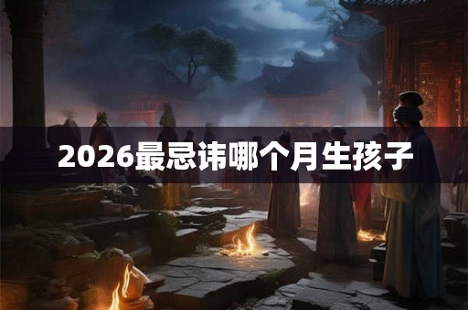 2026最忌讳哪个月生孩子