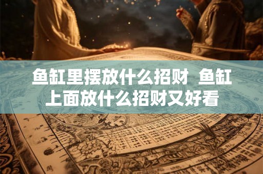 鱼缸里摆放什么招财  鱼缸上面放什么招财又好看