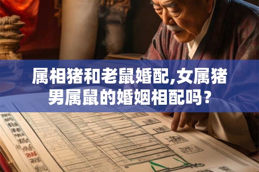 属相猪和老鼠婚配,女属猪男属鼠的婚姻相配吗？