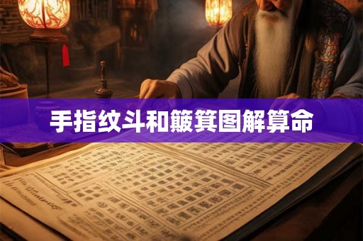 手指纹斗和簸箕图解算命 手指纹斗和簸箕图解算命