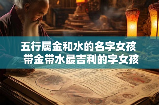 五行属金和水的名字女孩  带金带水最吉利的字女孩