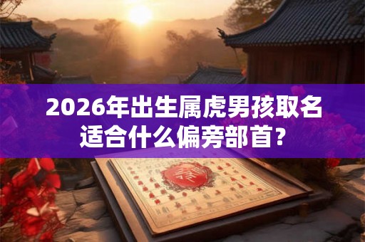 2026年出生属虎男孩取名适合什么偏旁部首? 2026年出生属虎男孩取名适合什么偏旁部首?