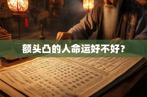 额头凸的人命运好不好? 额头凸的人命运好不好?