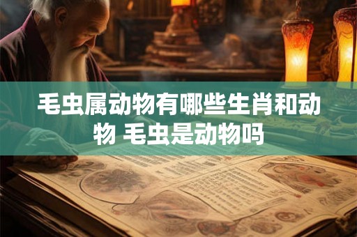 毛虫属动物有哪些生肖和动物 毛虫是动物吗
