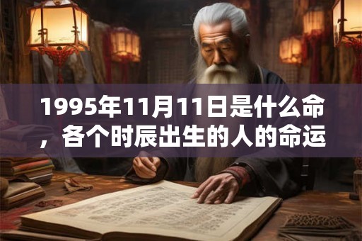 1995年11月11日是什么命，各个时辰出生的人的命运