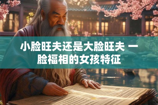 小脸旺夫还是大脸旺夫 一脸福相的女孩特征 小脸旺夫还是大脸旺夫 一脸福相的女孩特征