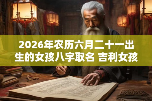 2026年农历六月二十一出生的女孩八字取名 吉利女孩的名字 2026年农历六月二十一出生的女孩八字取名 吉利女孩的名字