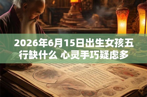 2026年6月15日出生女孩五行缺什么 心灵手巧疑虑多