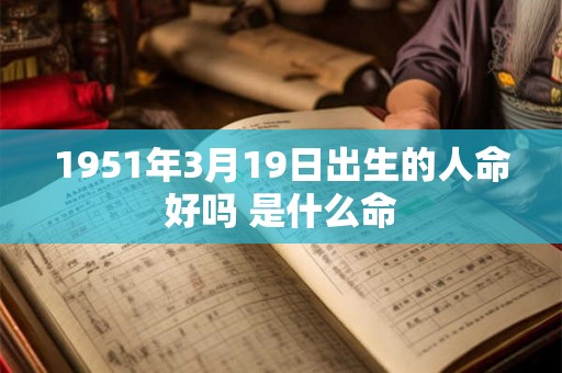 1951年3月19日出生的人命好吗 是什么命 1951年3月19日出生的人命好吗 是什么命