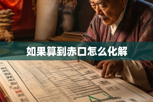 如果算到赤口怎么化解 如果算到赤口怎么化解