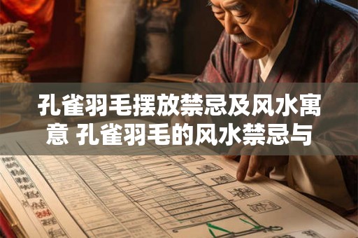 孔雀羽毛摆放禁忌及风水寓意 孔雀羽毛的风水禁忌与意义