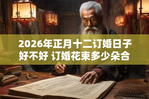 2026年正月十二订婚日子好不好 订婚花束多少朵合适 2026年正月十二订婚日子好不好 订婚花束多少朵合适