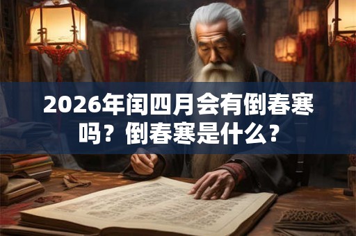 2026年闰四月会有倒春寒吗？倒春寒是什么？