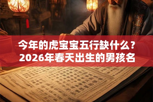 今年的虎宝宝五行缺什么？2026年春天出生的男孩名字