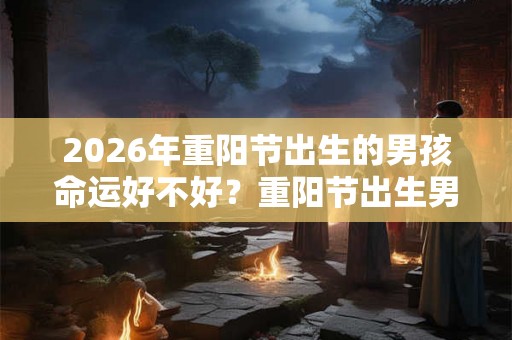 2026年重阳节出生的男孩命运好不好？重阳节出生男孩财运好？