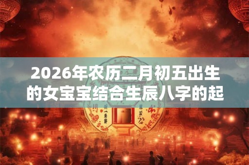 2026年农历二月初五出生的女宝宝结合生辰八字的起名大全集
