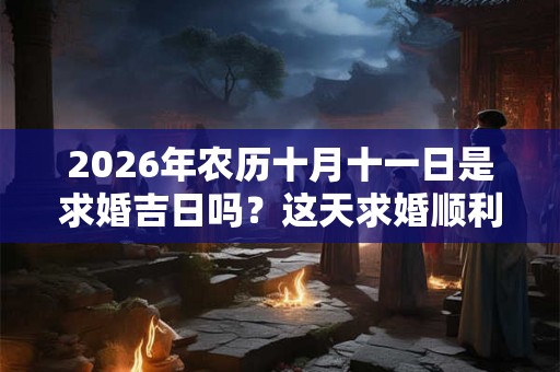 2026年农历十月十一日是求婚吉日吗？这天求婚顺利吗？