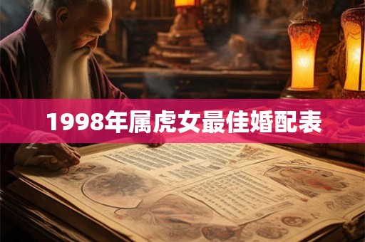 1998年属虎女最佳婚配表