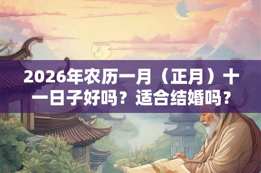 2026年农历一月（正月）十一日子好吗？适合结婚吗？