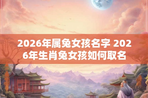 2026年属兔女孩名字 2026年生肖兔女孩如何取名