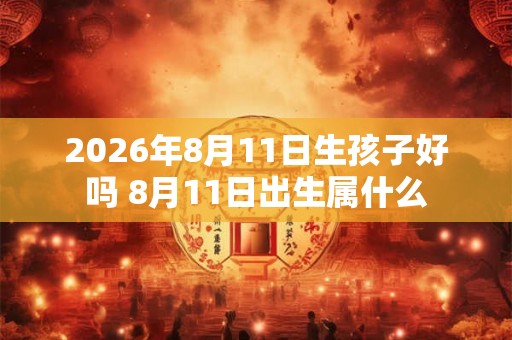 2026年8月11日生孩子好吗 8月11日出生属什么