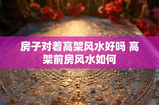 房子对着高架风水好吗 高架前房风水如何