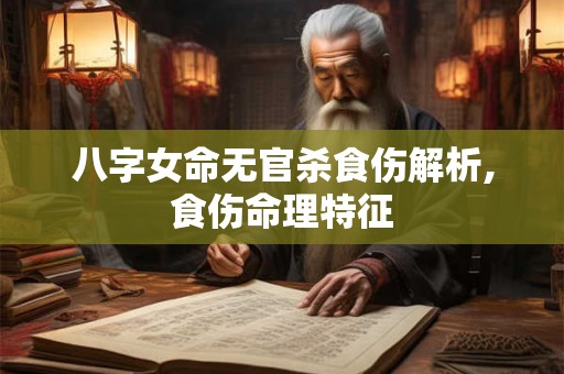 八字女命无官杀食伤解析,食伤命理特征
