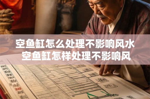 空鱼缸怎么处理不影响风水 空鱼缸怎样处理不影响风水