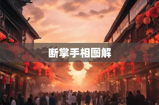 断掌手相图解 断掌手相图解