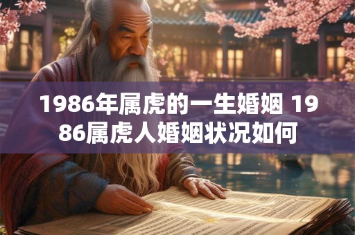 1986年属虎的一生婚姻 1986属虎人婚姻状况如何