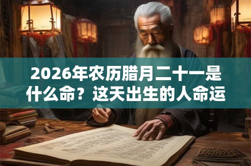 2026年农历腊月二十一是什么命？这天出生的人命运如何？