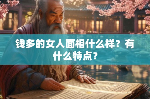 钱多的女人面相什么样？有什么特点？