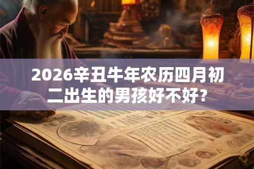 2026辛丑牛年农历四月初二出生的男孩好不好? 2026辛丑牛年农历四月初二出生的男孩好不好?