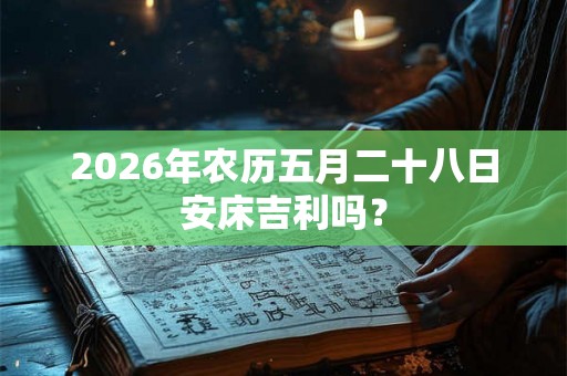 2026年农历五月二十八日安床吉利吗? 2026年农历五月二十八日安床吉利吗?