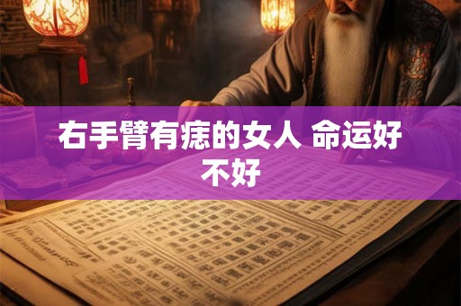 右手臂有痣的女人 命运好不好 右手臂有痣的女人 命运好不好