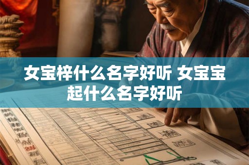女宝梓什么名字好听 女宝宝起什么名字好听 女宝梓什么名字好听 女宝宝起什么名字好听