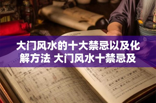 大门风水的十大禁忌以及化解方法 大门风水十禁忌及化解方法